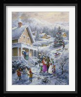 Carolers Fine Art Print