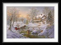 Over The Bridge To Grandmas House Fine Art Print