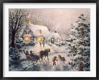 Christmas Visit Fine Art Print