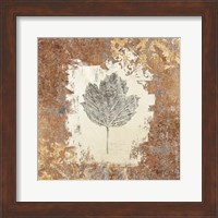Gilded Leaf V Fine Art Print