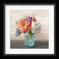French Cottage Bouquet I Fine Art Print
