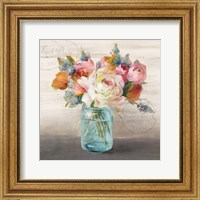 French Cottage Bouquet II Fine Art Print