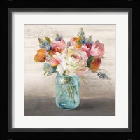 French Cottage Bouquet II Fine Art Print