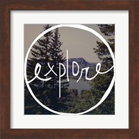 Explore Oregon Fine Art Print