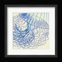 Vintage Jellyfish I Framed Print