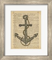 Nautical Series - Anchor Fine Art Print