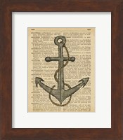 Nautical Series - Anchor Fine Art Print