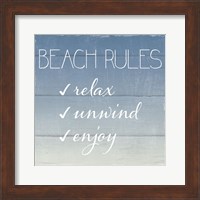 Beach Rules Fine Art Print