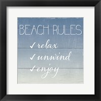 Beach Rules Fine Art Print