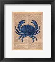 Vintage Crab Fine Art Print