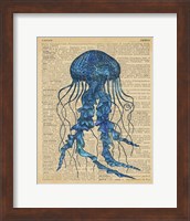 Vintage Jellyfish Fine Art Print