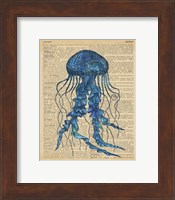 Vintage Jellyfish Fine Art Print