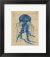 Vintage Jellyfish Fine Art Print