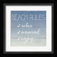Beach Rules Fine Art Print