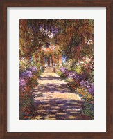 Jardin a Giverny Fine Art Print
