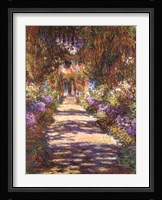 Jardin a Giverny Fine Art Print