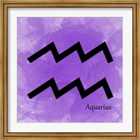 Aquarius - Violet Fine Art Print