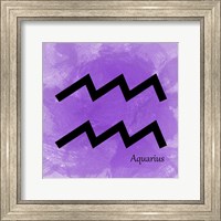 Aquarius - Violet Fine Art Print