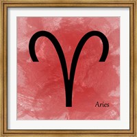 Aires - Red Fine Art Print