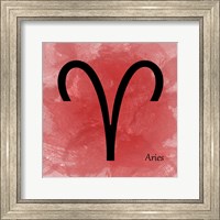 Aires - Red Fine Art Print