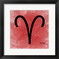 Aires - Red Fine Art Print