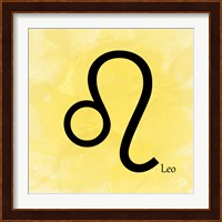 Leo - Yellow Fine Art Print