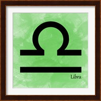 Libra - Green Fine Art Print