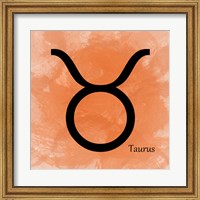 Taurus - Orange Fine Art Print