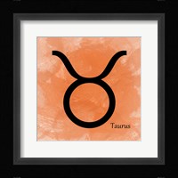 Taurus - Orange Fine Art Print