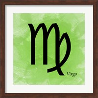 Virgo - Green Fine Art Print