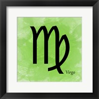 Virgo - Green Fine Art Print