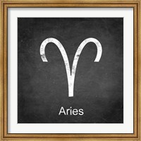 Aries - Black Fine Art Print