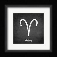 Aries - Black Fine Art Print