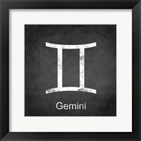 Gemini - Black Fine Art Print