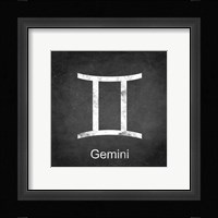 Gemini - Black Fine Art Print