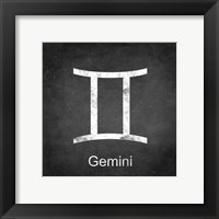 Gemini - Black Fine Art Print