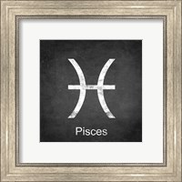 Pisces - Black Fine Art Print