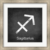 Sagittarius - Black Fine Art Print