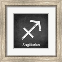 Sagittarius - Black Fine Art Print