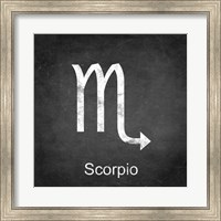 Scorpio - Black Fine Art Print