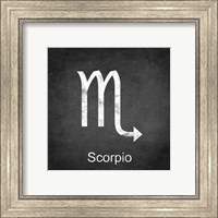 Scorpio - Black Fine Art Print