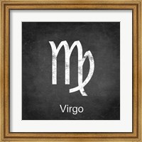 Virgo - Black Fine Art Print