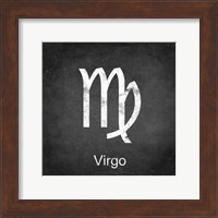 Virgo - Black Fine Art Print