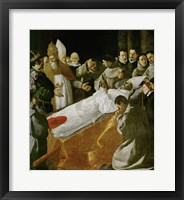 Death of Saint Bonaventura, 1627 Fine Art Print