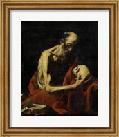 Saint Jerome Meditating Fine Art Print