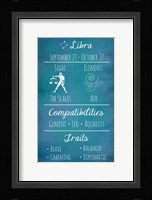 Libra Zodiac Sign Fine Art Print