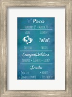 Pisces Zodiac Sign Fine Art Print