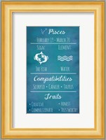 Pisces Zodiac Sign Fine Art Print