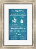 Sagittarius Zodiac Sign Fine Art Print