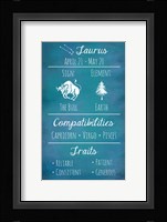 Taurus Zodiac Sign Fine Art Print